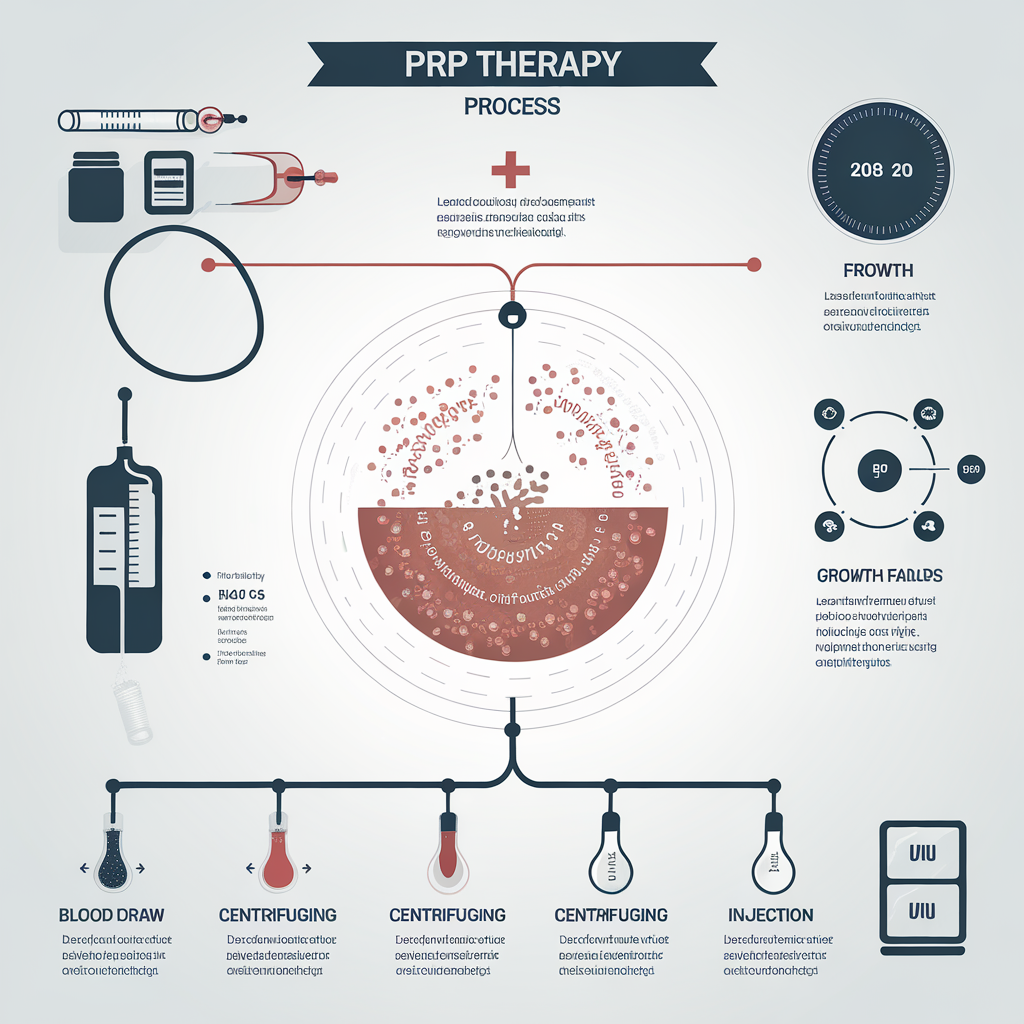 PRP (Platelet-Rich Plasma) infographic - how it works